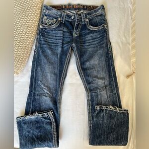 Mens Rock Revival jeans